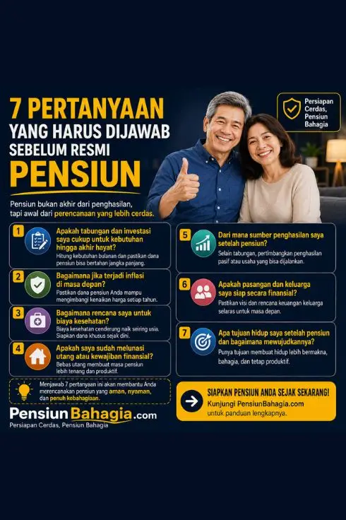 7 Pertanyaan yang Harus Dijawab Sebelum Resmi Pensiun